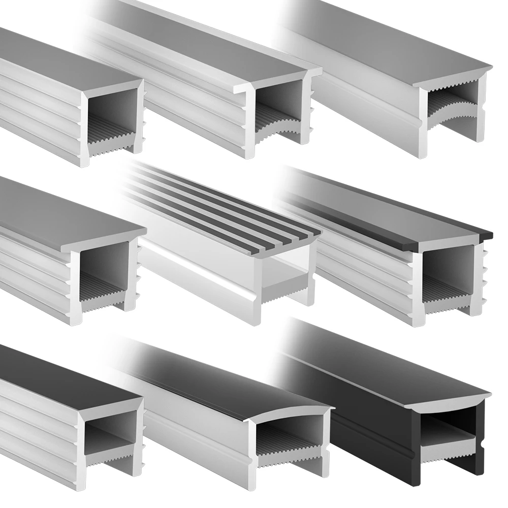 New design neon tube cover for neon light no wearing led strip silicone lampshade without led strips