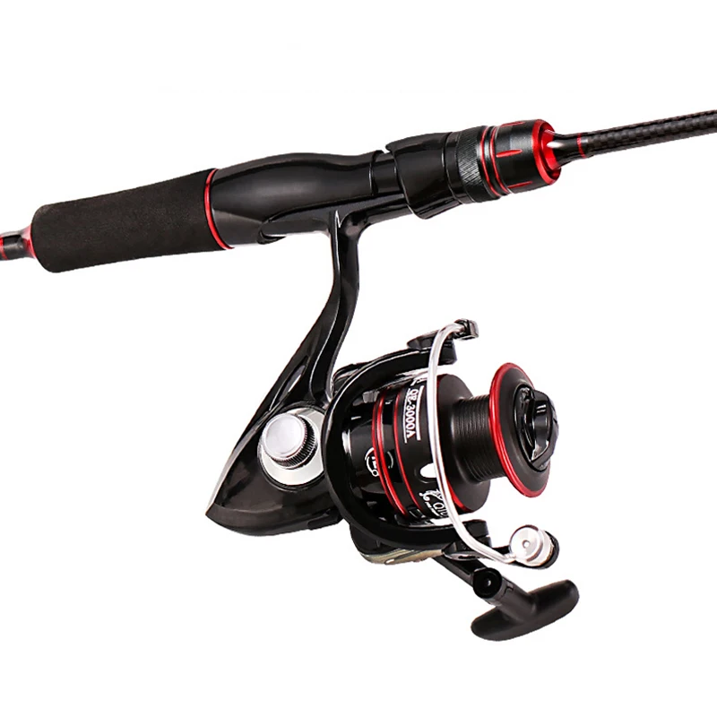 yoursJOYS deepsea sea fishing reel and rod combo reel glass fiber spinning fishing rods telescopic fishing rod