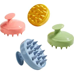 Hot Sale Hair Scalp Care Silicone Hair Scalp Exfoliator Massager Brush Hair Shampoo Brush