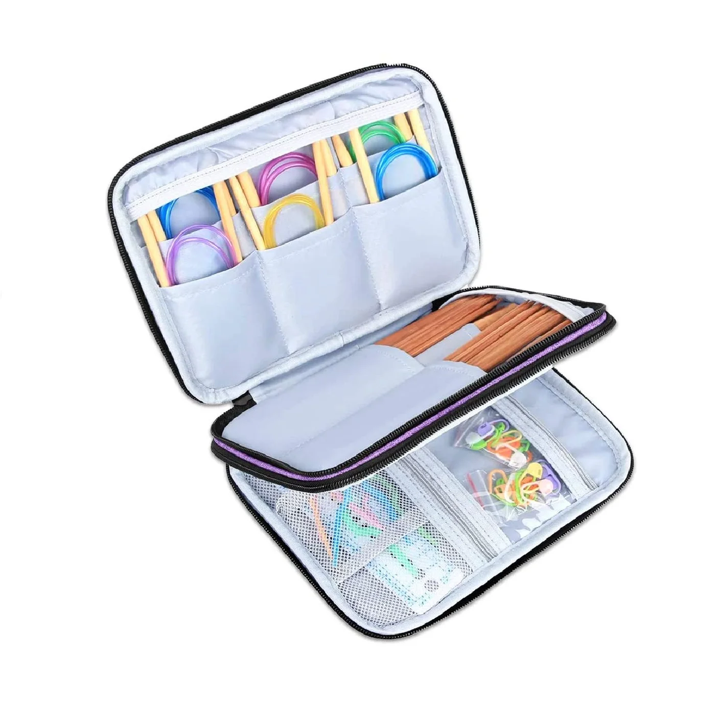 Heavy Duty Knitting Organizer for Needles & Small Accessories