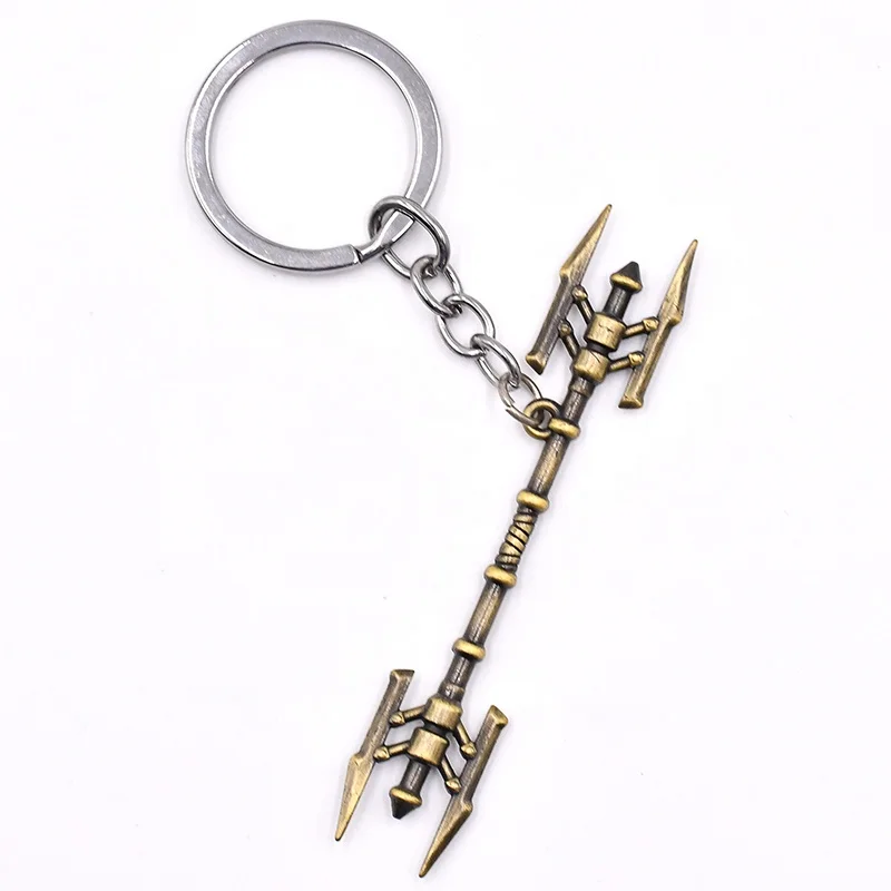 Customization Mini  Keychain Of Hot Game Leagues of Legends Fashion Key Ring Hanging Pendant For Men Gift On Stock