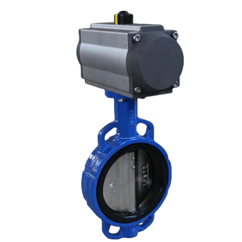Double half axle soft sealing lined butterfly valve for pump butterfly valve