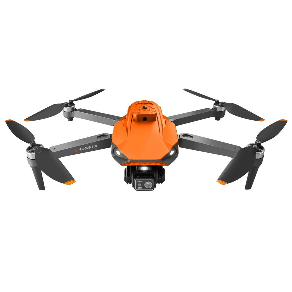 RG608 Pro бесщеточный оптический поток 480p камера wifi fpv Дрон траектория полета tello Дрон 100 м управление телефоном для начинающих drohne