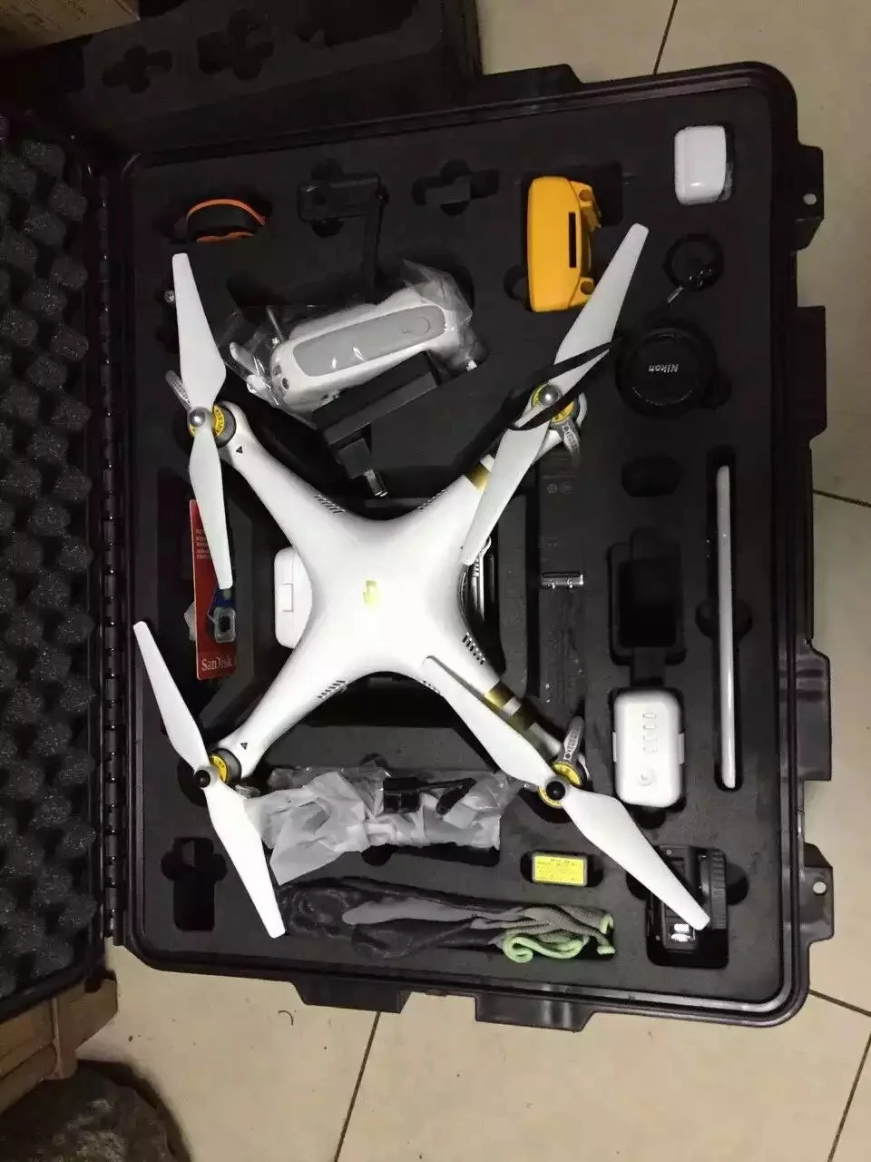  Жесткий пластиковый ящик для инструментов на заказ DJI drone электрическое оборудование водонепроницаемый легкий чехол переноски с