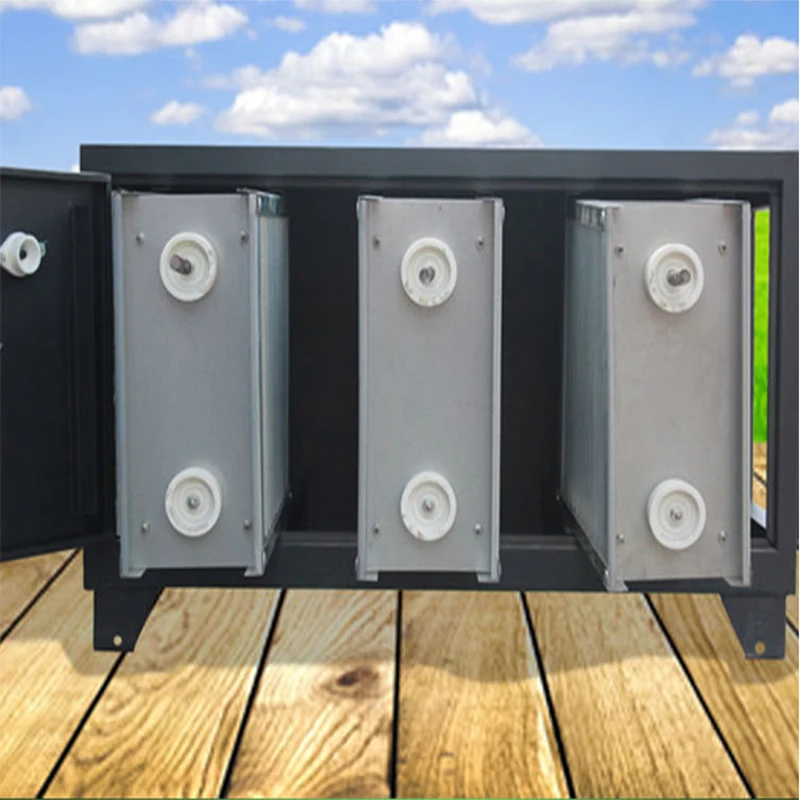 Factory price coffee roaster afterburner stainless steel smoke filter electrostatic precipitator for coffee roaster