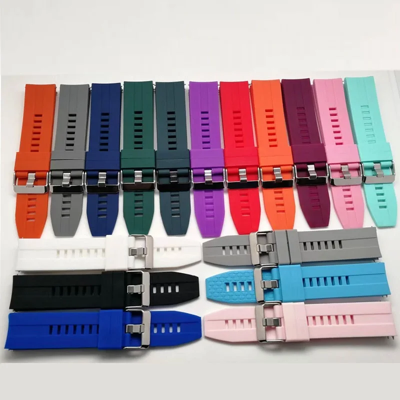 Factory Price Silicone Watch Strap for Huawei Watch GT2 GT3 20mm 22mm Watch Band