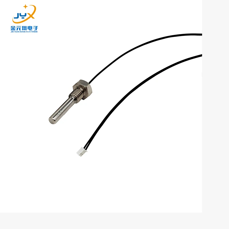 JYX  G1/2 G1/8 G3/4 M8 M10 M6 thread screw Stainless steel 316 Waterproof IP68  NTC temperature sensor