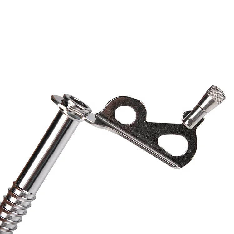 stainless steel ice screw for snow mountain climbing