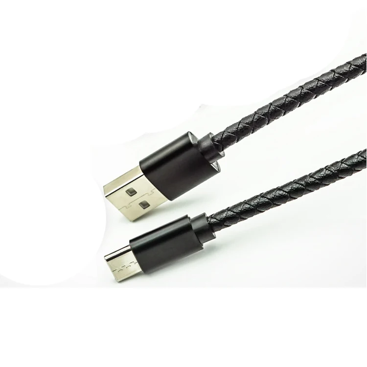 плетеный провод из искусственной кожи кабель для передачи данных USB2.0 кабели мобильных телефонов 8Pin