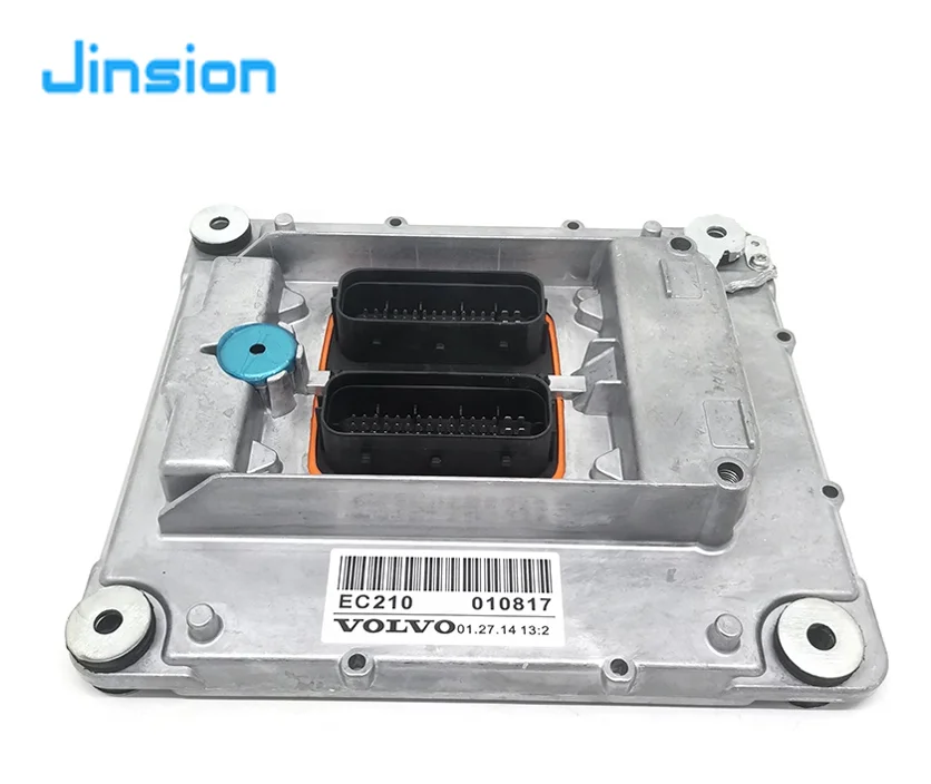 JINSION Construction Part Controller for Volvo EC210B EC240B EC290B Excavator part Engine D7E ECU VOE60100000 60100000
