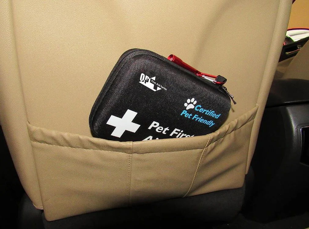 Oripower Custom Design Amazon Hot Selling Wholesale Pet First Aid Kit EVA Case Bag For Dogs Compact Mini Pet First Aid Kit