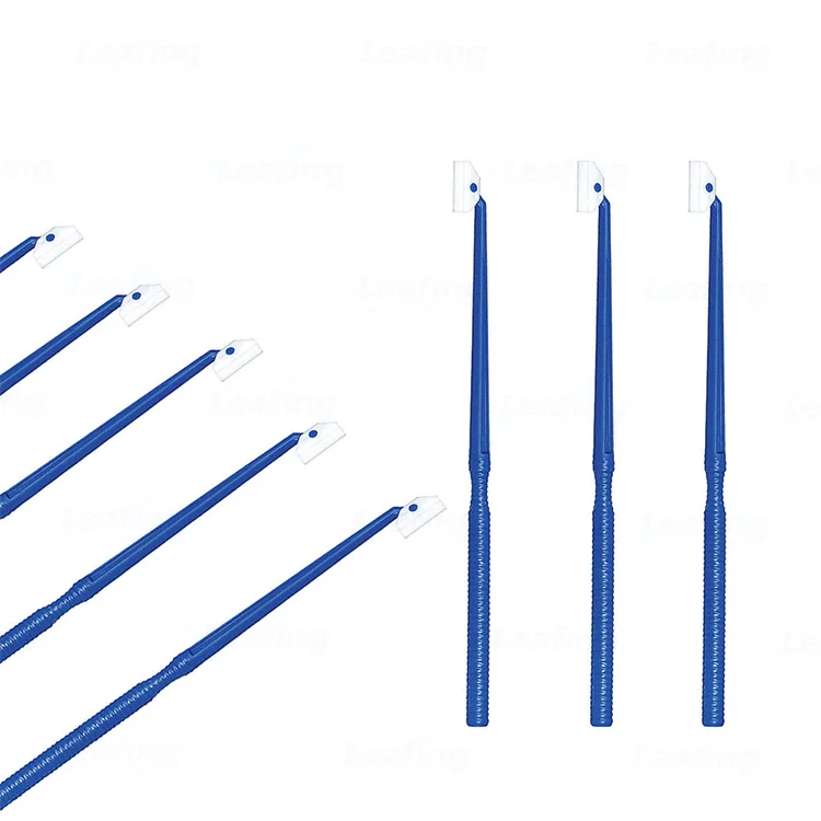 Medical science 40*18cm laboratory pathological analysis equipments triangular plastic cell culture scraper