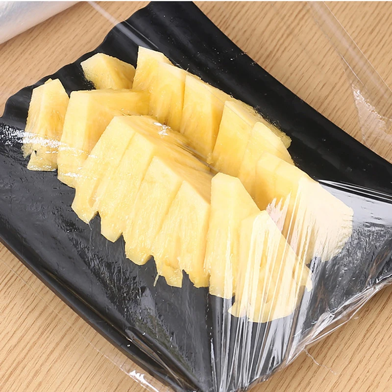 Wholesale Food Service Plastic 100% Biodegradable Packaging Fresh Wrap PE Pla Cling Film Cover Jumbo Roll