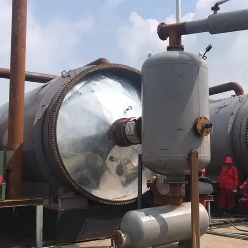 china black oil refinery pyrolysis oil refining machine