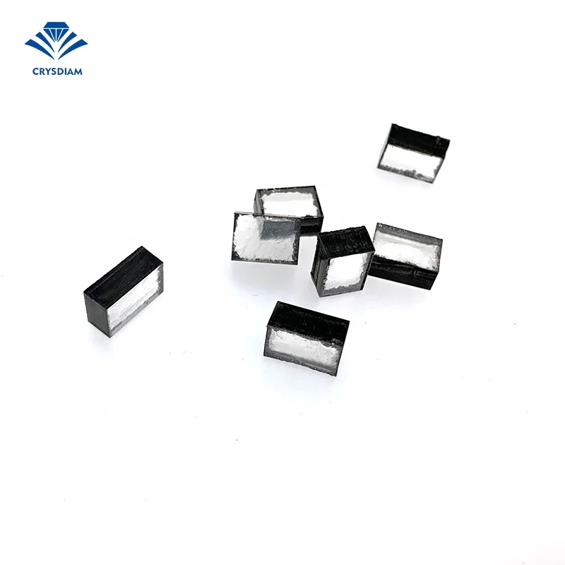 NINGBO CRYSDIAM Rectangular 5-5.99CT Cvd uncut diamond lab grown diamond cvd rough diamond ningbo cvd