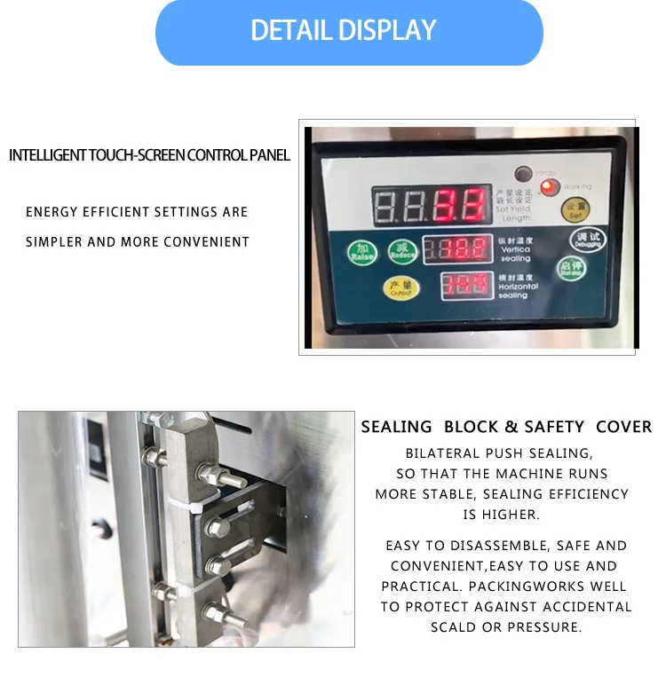 Automatic ice candy packing machine ice pops drinks packing machine