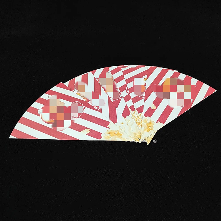 Personalized Logo Printing Shipping Cost Saving Thin Popcorn Flat Bag