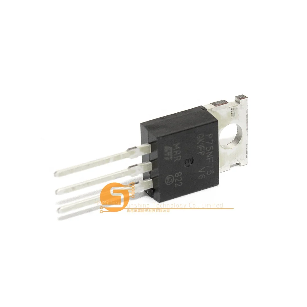 ТРАНЗИСТОР STP75NF75 TO-220 P75NF75 75N75 MOSFET