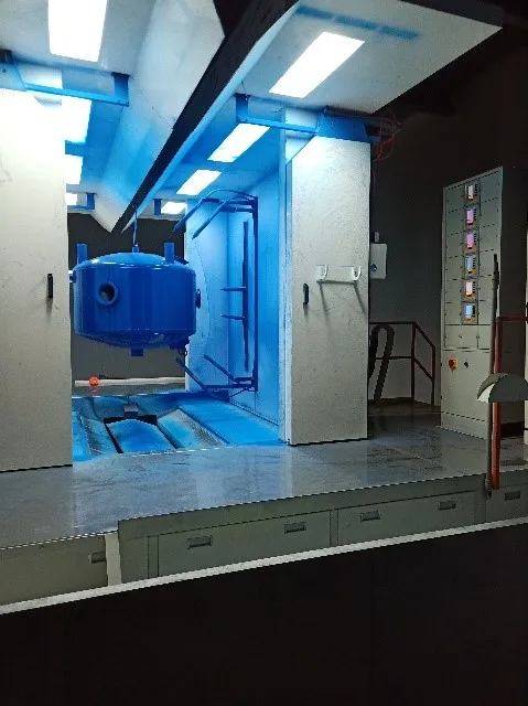 
PVC/PP material Powder Spray Booth 