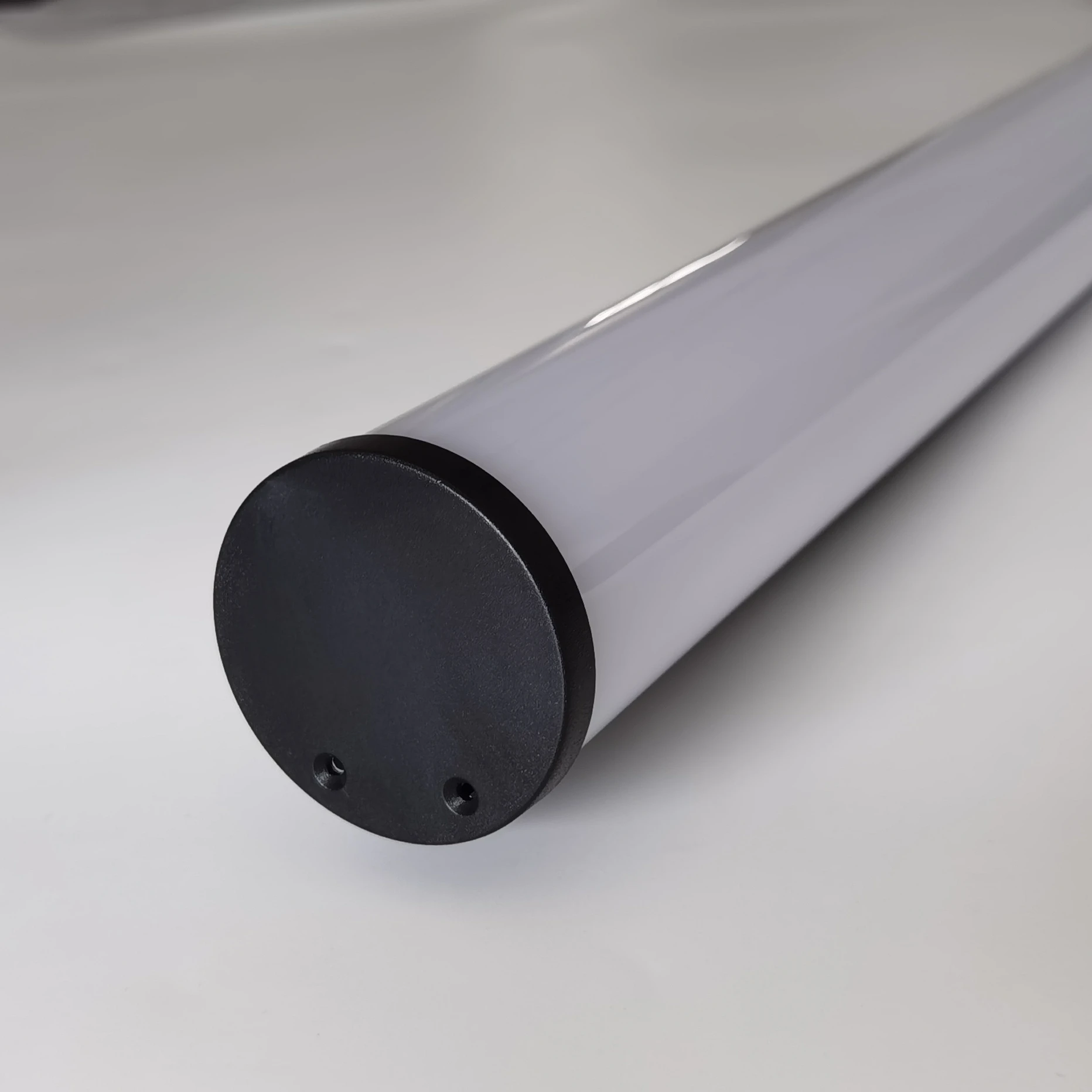 Высококачественный алюминиевый профиль LRound 60 Светодиодная лента rgb для внутреннего освещения