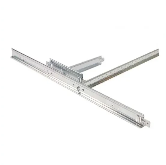 Factory Price Suspended Decoration White Flat Ceiling T Bar