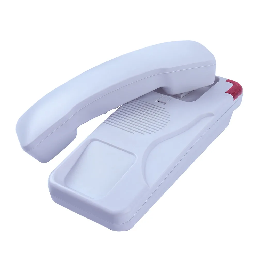 Hot Sale White Colors Landline Telephone Button Wall-mounted Phone For School Or Door