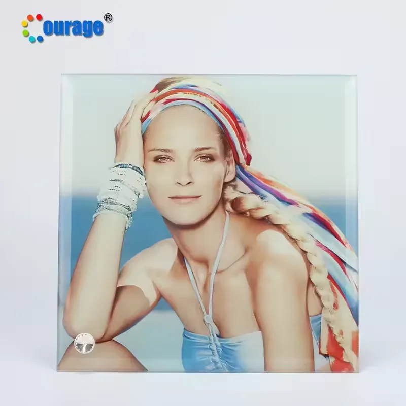 High Quality Glass Personalized Design Sublimation Glass Photo Frames BL-25