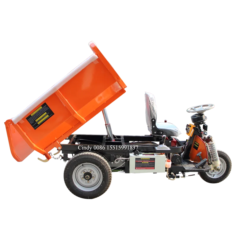 LIANKE crawler dumper/mini dumper for garden/mini dumper wheelbarrow nice motor
