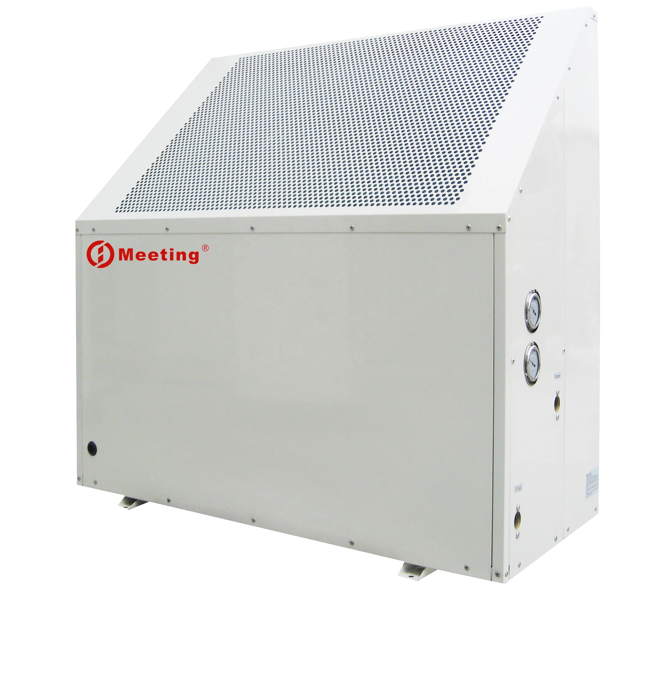 Meeting 380V 3 phase MDN50D low noise heat pump system air to water china with CE