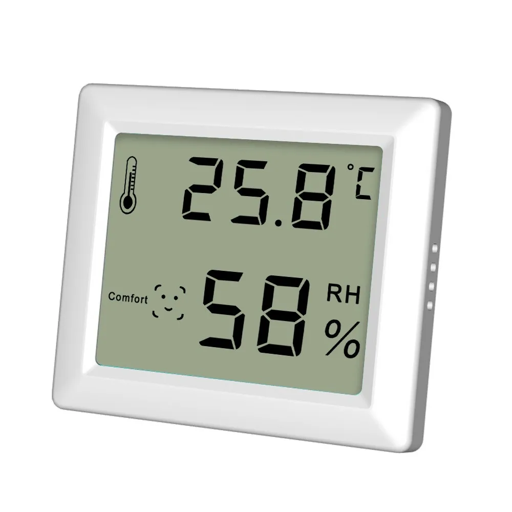 2022 NEW Indoor electronic Thermometer Hygrometer baby room Digital display wall-mounted temperature humidity meter