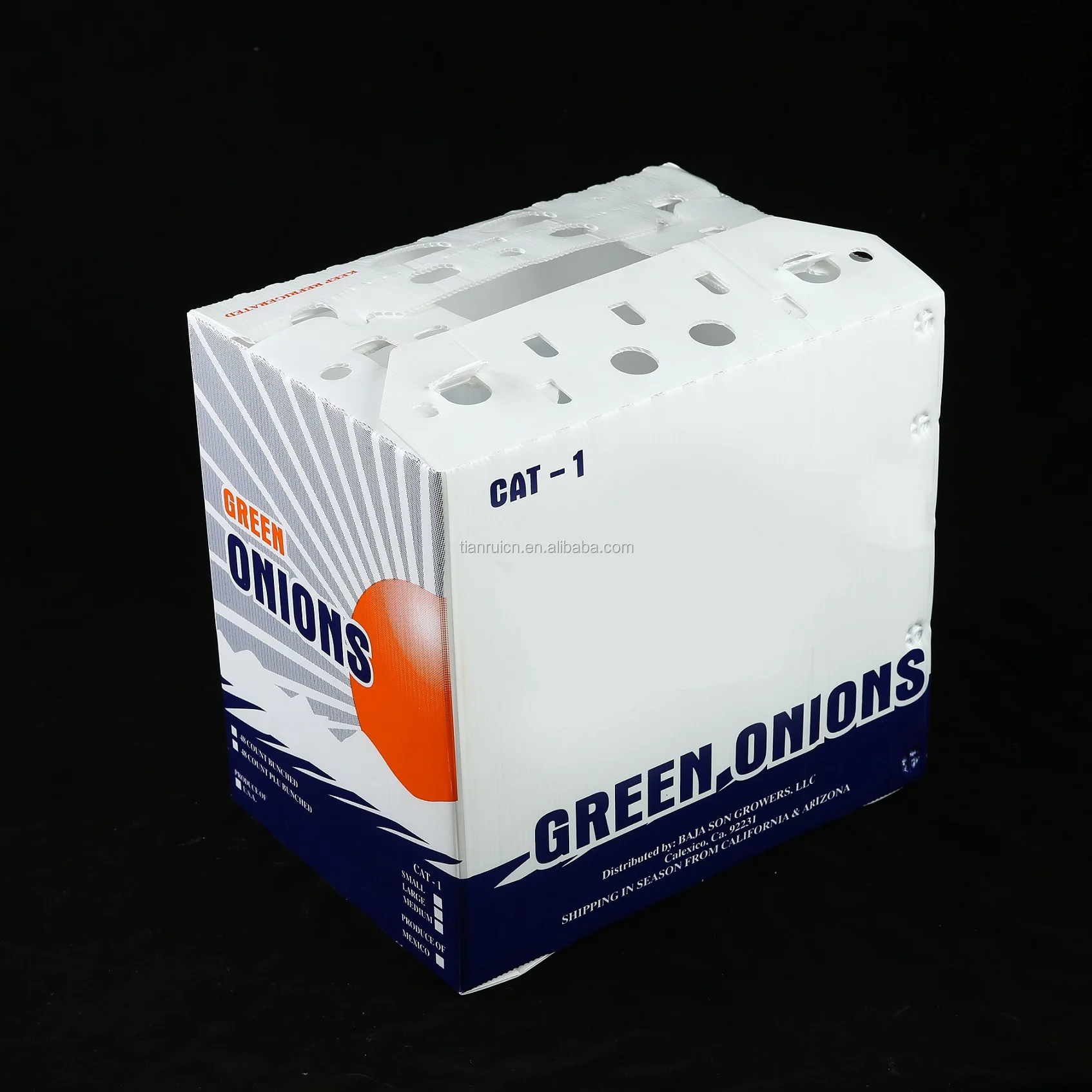 Plastic Folding Plastic Coroplast Sheet Box plastic moving box
