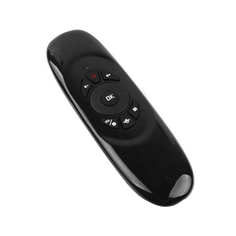 OEM Настроить 2,4 GHz беспроводная QWERTY клавиатура C120 Fly Air Mouse пульт дистанционного управления