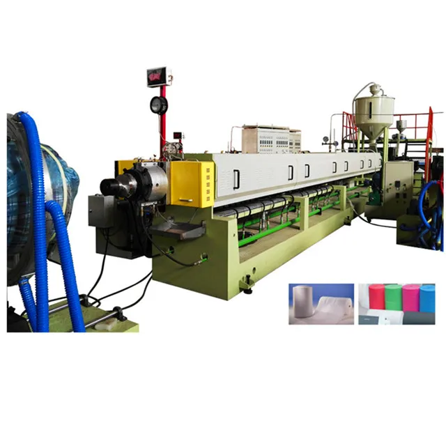 Foamed Polyethylene Sheet Making Machine