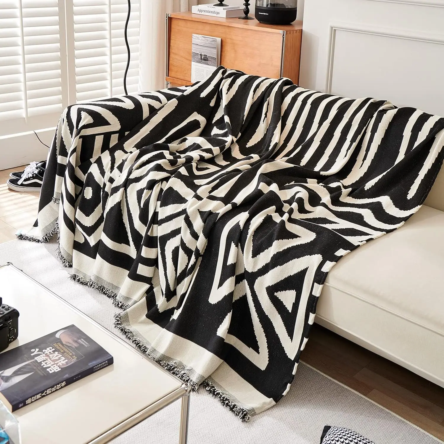 Washable 3 Cushion Couch Beige Chenille Sofa Slipcover Couch Covers for Sectional l Shaped Couch Pets Protector Furniture Covers