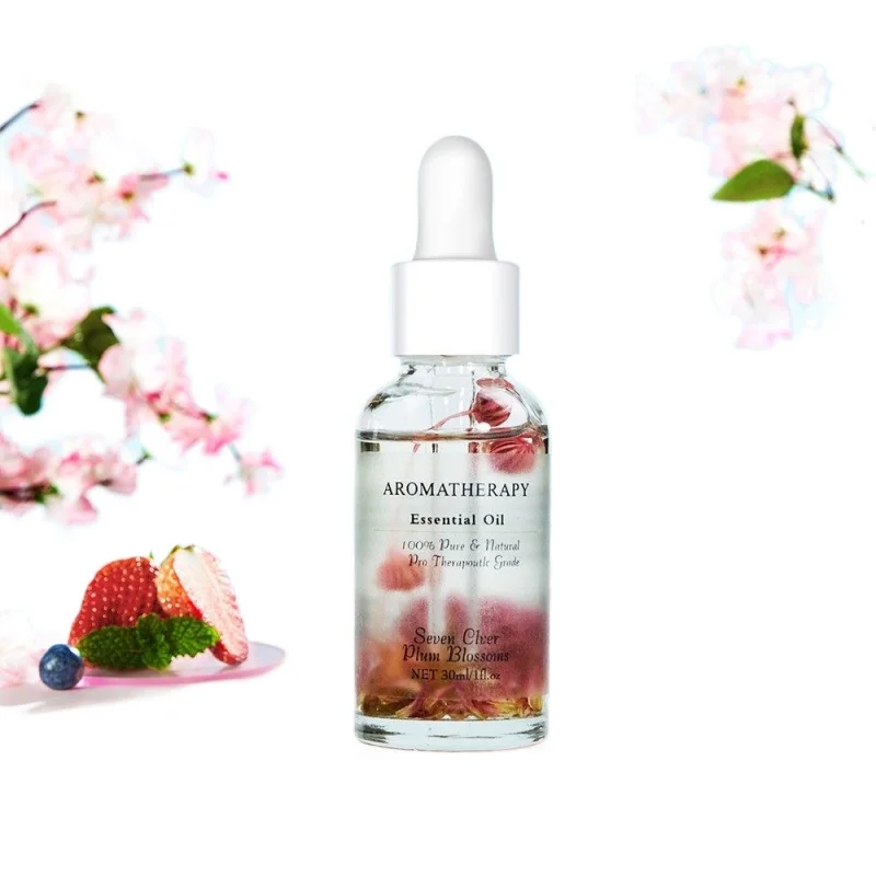 30ml Natural Pure Plum Blossom Essence Remove Fade Repair Skin Scar Stretch Marks Essential Oil