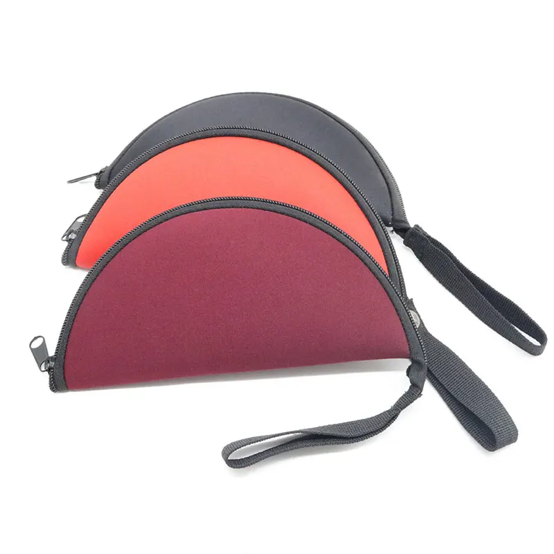 Factory customized Round square gaming mouse pad sublimation Printing Wholesale neoprene case mouse zipper pouch