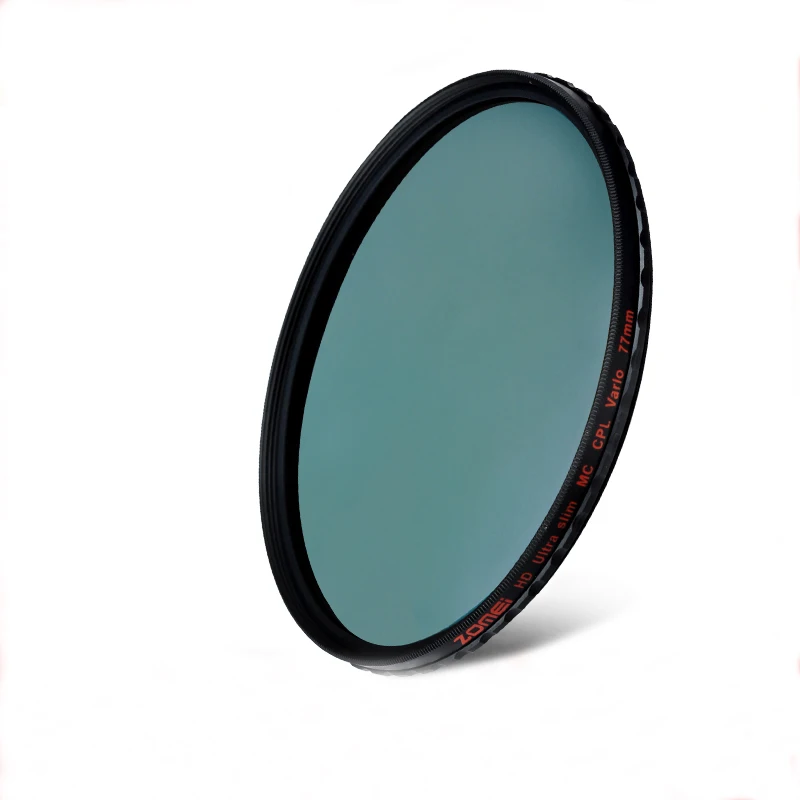 ZOMEI 72 мм HD Тонкий CPL поляризационный фильтр для фильтра камеры DSLR