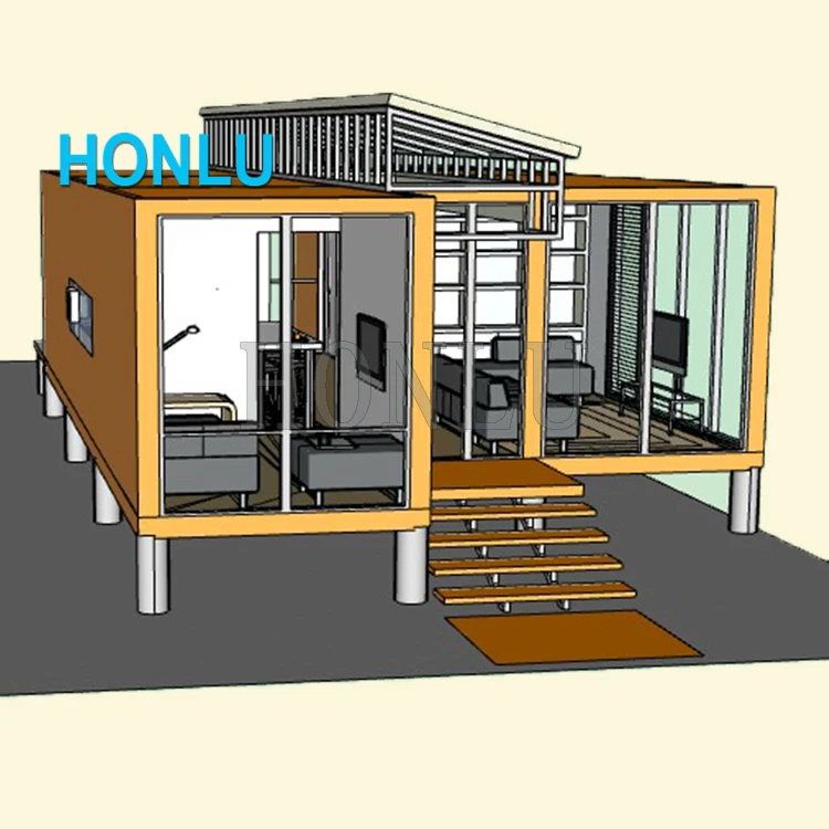 Cheap 20 40 ft Factory 20ft 30ft folding luxury expandable container house