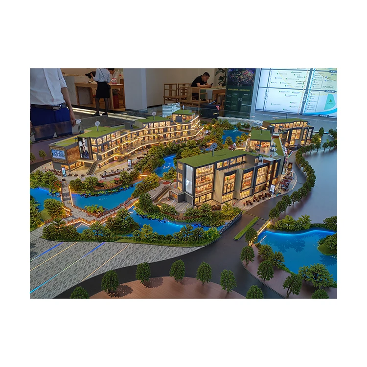 Hot Selling Architectural Scale House Model Miniature Architectural Building Scale Model