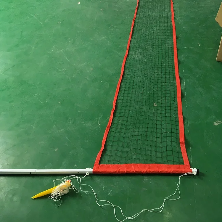 Strong durable outdoor sport portable easy to install adjustable height beach Lawn volleyball net rack and badminton net rack