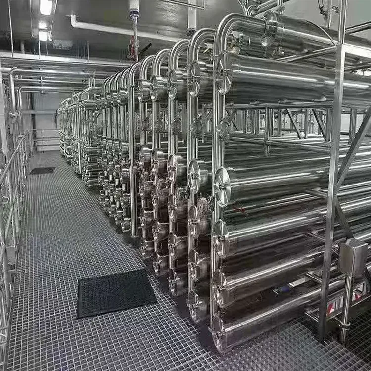 Ss304 316l Flange Stainless Steel Ro Membrane Housing 8040 8080 80120 Ss Pressure Housing Vessels Ro Membrane Shell