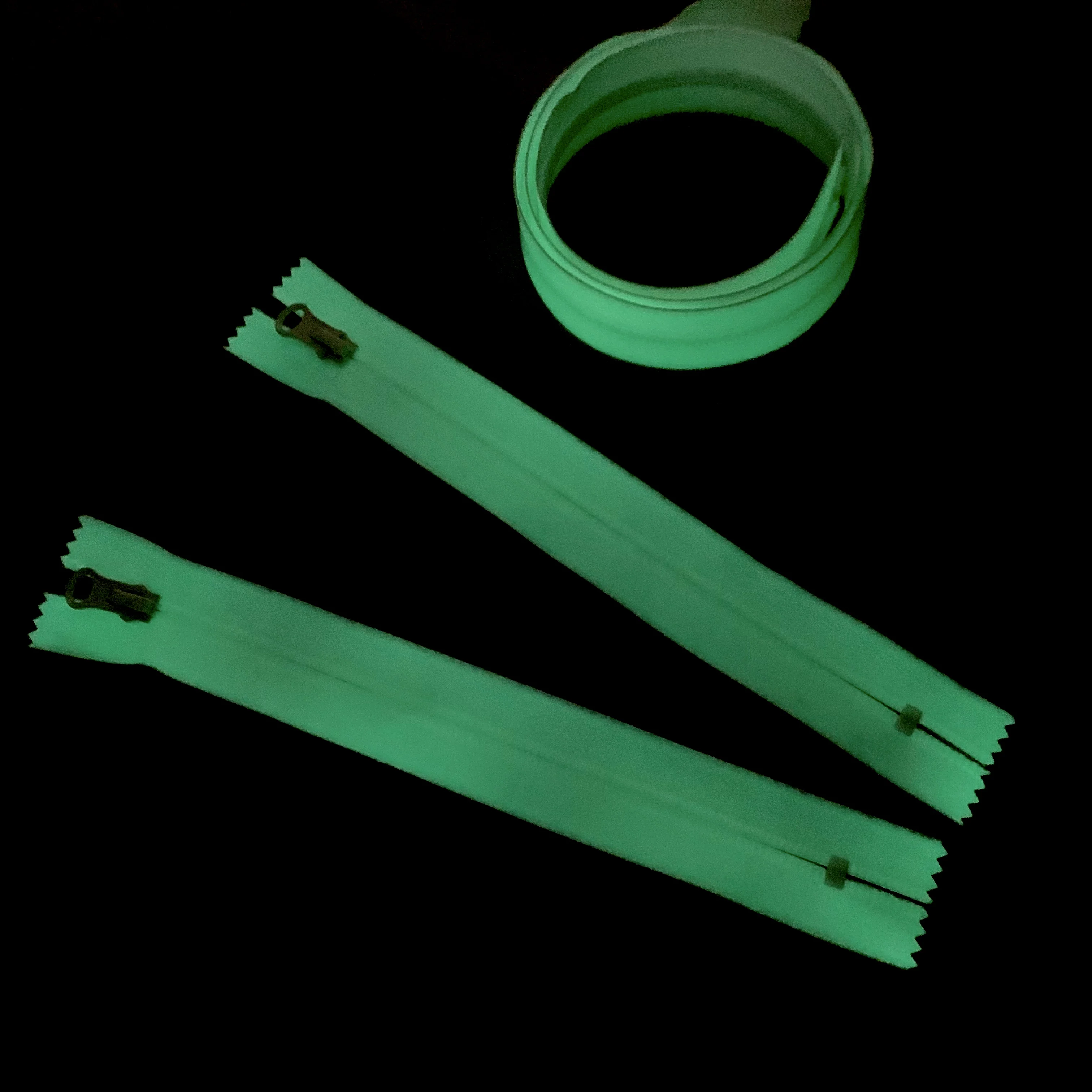 5 # Пу молния 20 см светящаяся в темноте молния водостойкая светящаяся молния