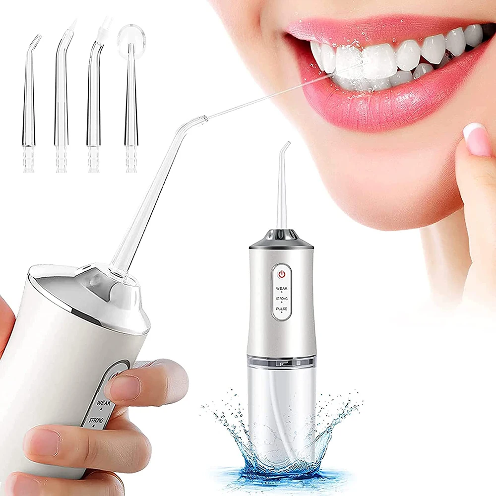 Manufacturer Cordless Portable Dental Oral Irrigator Water Flosser Teeth Cleaning Oral Irrigation