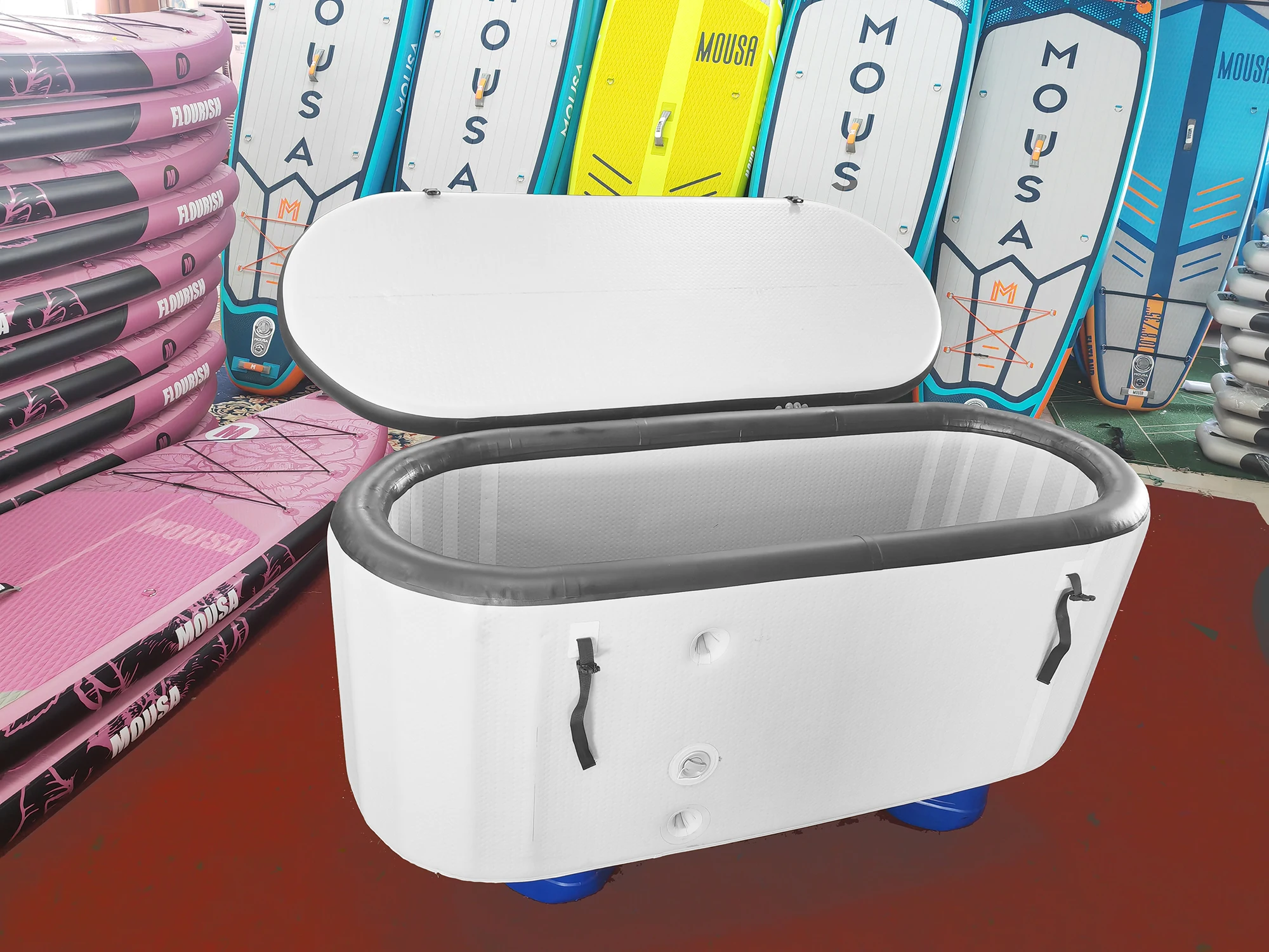 Wholesale Factory Custom Cheap Inflatable Ice Bath Icebaths Portable Ice Bath Tub Pod Cold Plunge Recovery