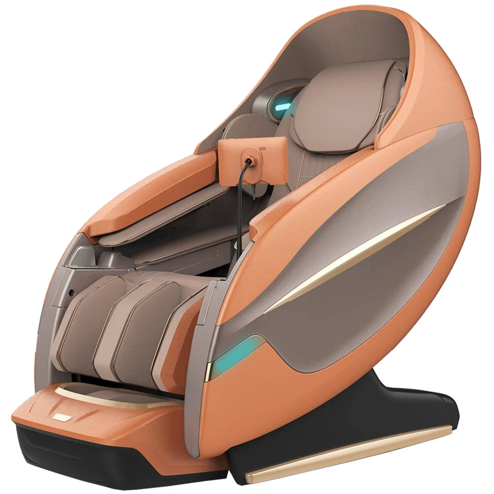 Home Luxury Full Body Electric AI Smart Heat Recliner Thai Stretch 3D Robot Hand SL Track zero gravity massage chair