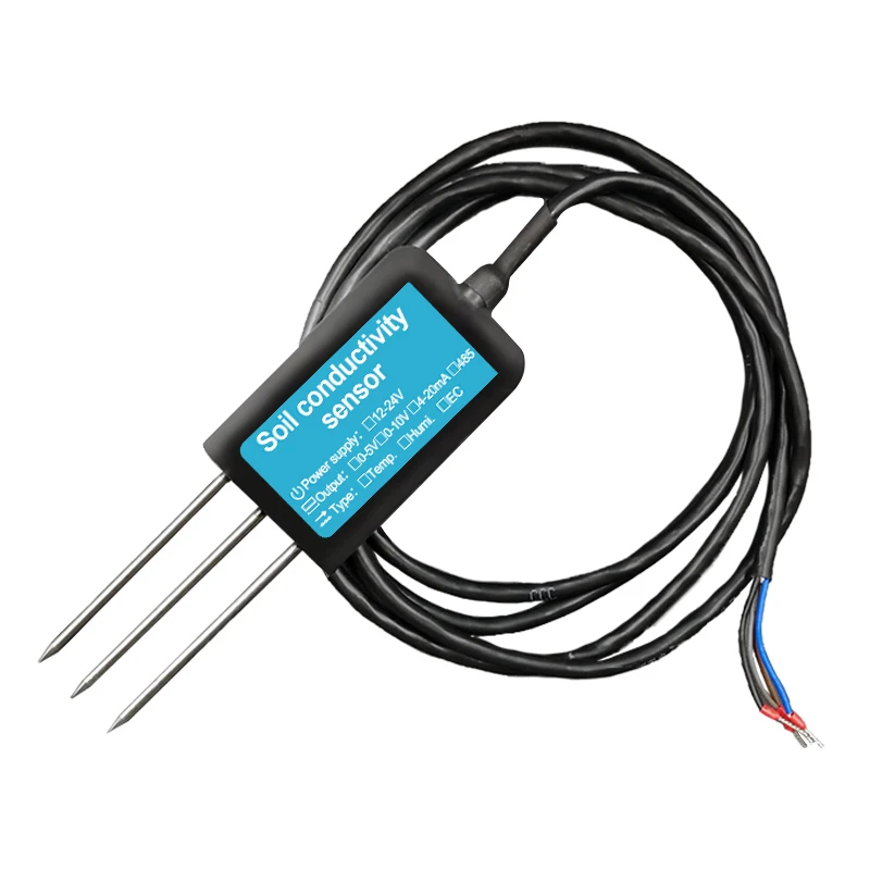 JXCT 4-20mA EC Soil Sensor can Be Directly Buried In The Soil Analyzer Conductivity Soil Monitoring