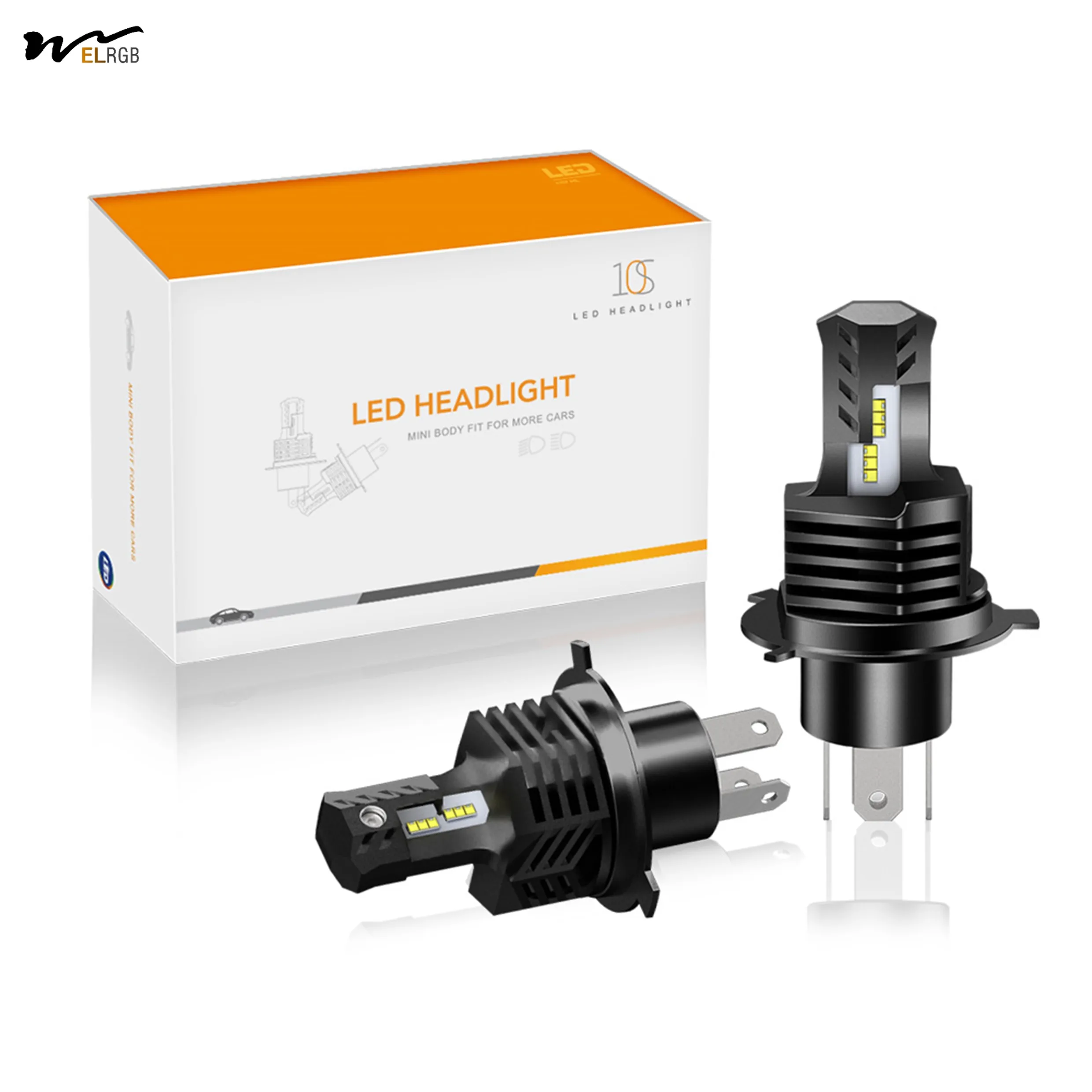 New F80 160W 40000lm 9005 9006 h1 h4 h7 h11 h16  3000K 4500K 6500K 8000K Motorcycle light car fog light LED Headlight Bulb