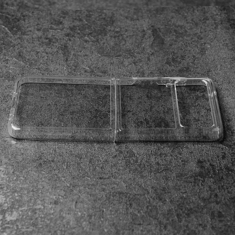 2022 New Phone Case Cover For Samsung Galaxy  Z Flip 4 5G PC Transparent flip 3 Case