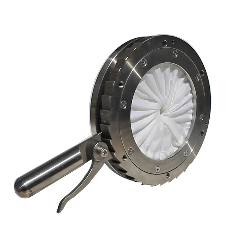 AKMK Food grade  Iris diaphragm valves AD series for  silo