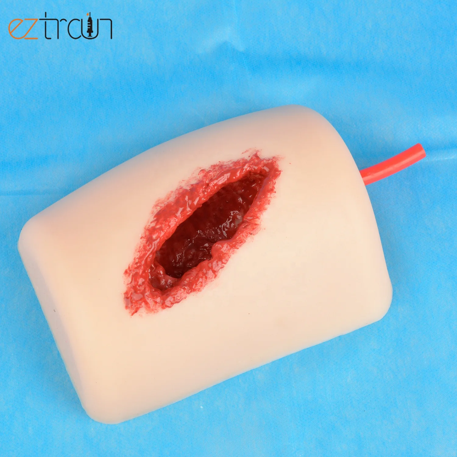 Medical Science Nursing Supplies Open Wound Packing Trainer Wound Care Kit Thigh Laceration Wound Packing Simulator